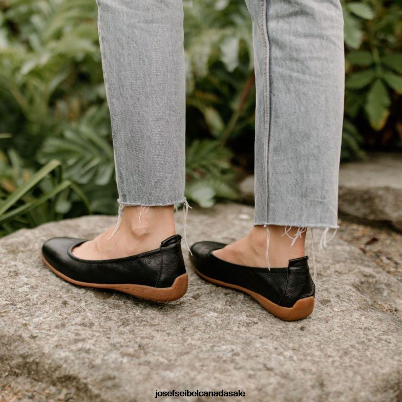 Women Josef Seibel Fenja 01 BLACK Flats XP2NL157