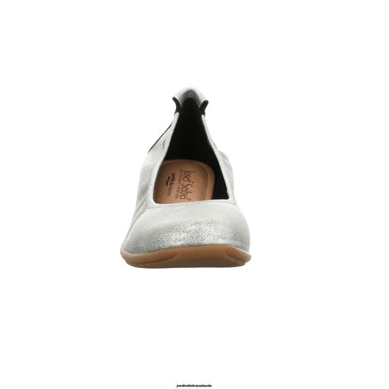 Women Josef Seibel Fenja 01 PLATIN Flats XP2NL158