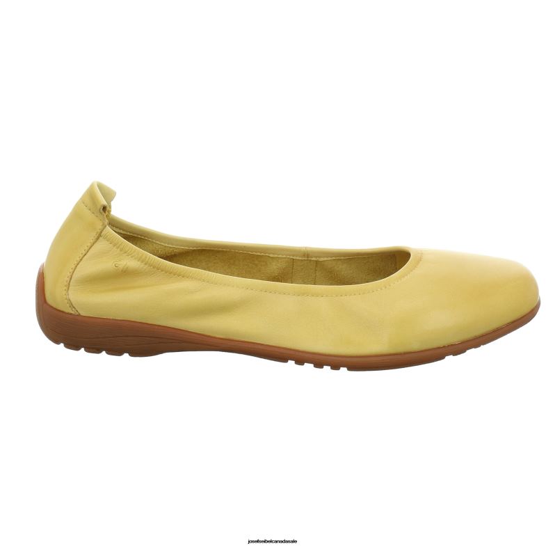 Women Josef Seibel Fenja 01 YELLOW Flats XP2NL156