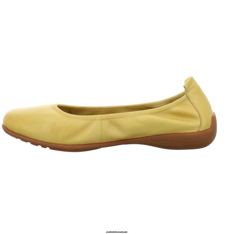 Women Josef Seibel Fenja 01 YELLOW Flats XP2NL156