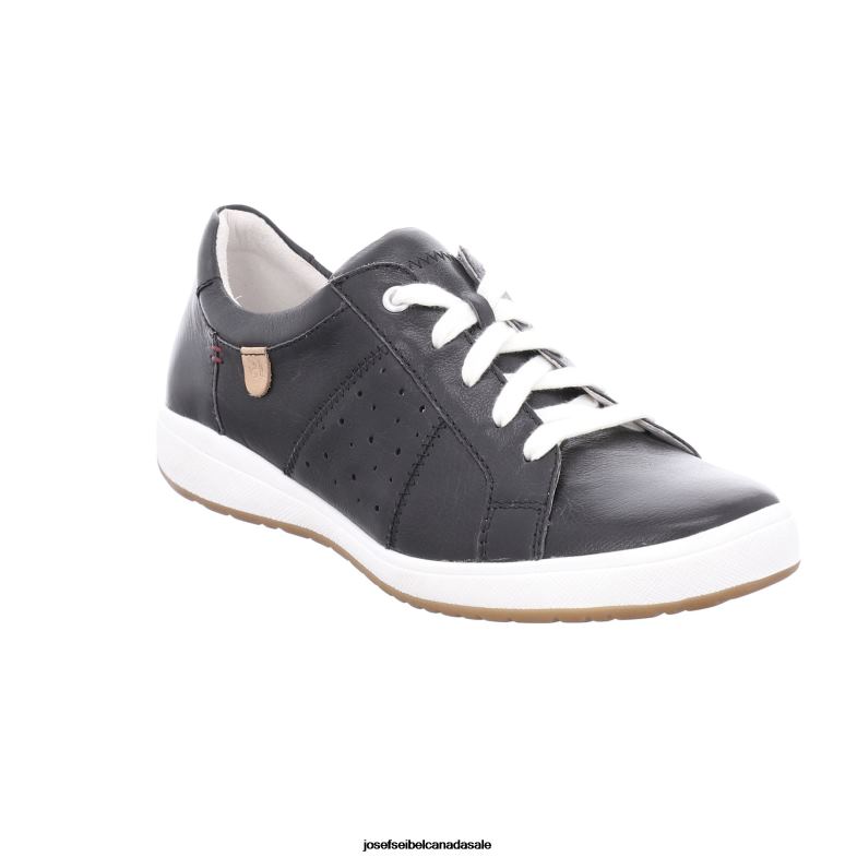 Women Josef Seibel Caren 01 BLACK Gym Shoes XP2NL5