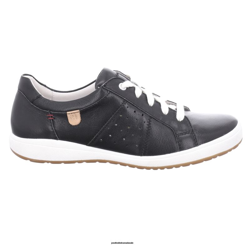 Women Josef Seibel Caren 01 BLACK Gym Shoes XP2NL5