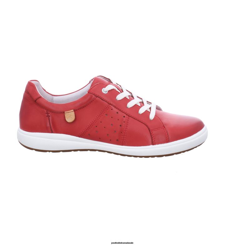 Women Josef Seibel Caren 01 RED Gym Shoes XP2NL6