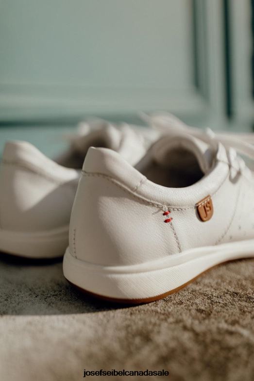 Women Josef Seibel Caren 01 WHITE Gym Shoes XP2NL4
