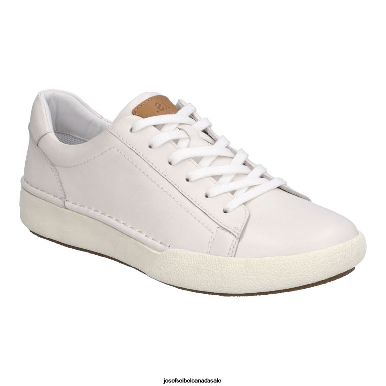 Women Josef Seibel Claire 01 WHITE Gym Shoes XP2NL10