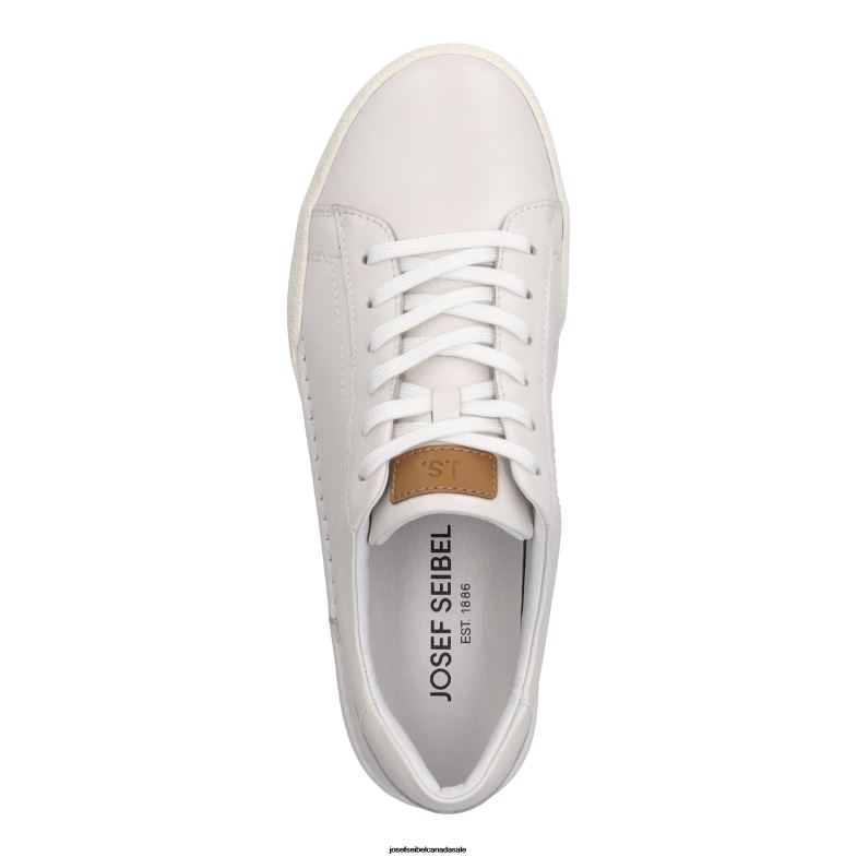 Women Josef Seibel Claire 01 WHITE Gym Shoes XP2NL10