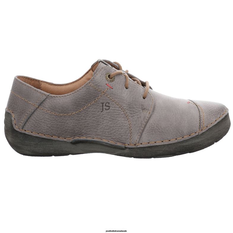 Women Josef Seibel Fergey 20 GRAY Lace-Up Shoes XP2NL22