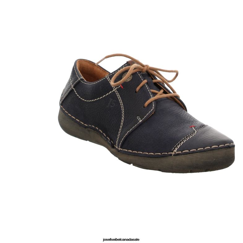 Women Josef Seibel Fergey 20 OCEAN Lace-Up Shoes XP2NL25