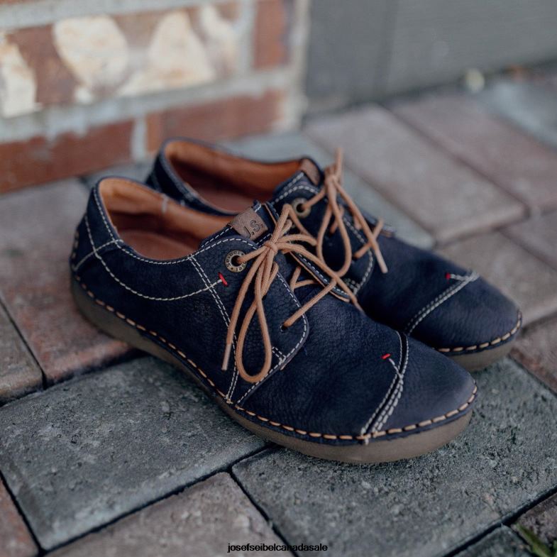 Women Josef Seibel Fergey 20 OCEAN Lace-Up Shoes XP2NL25
