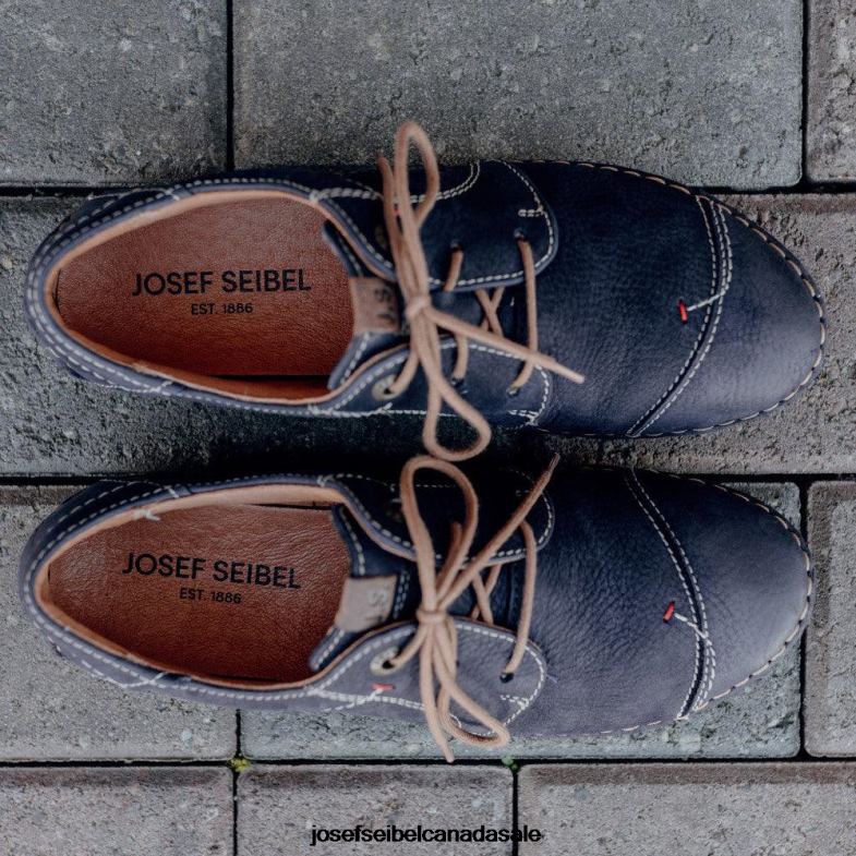 Women Josef Seibel Fergey 20 OCEAN Lace-Up Shoes XP2NL25