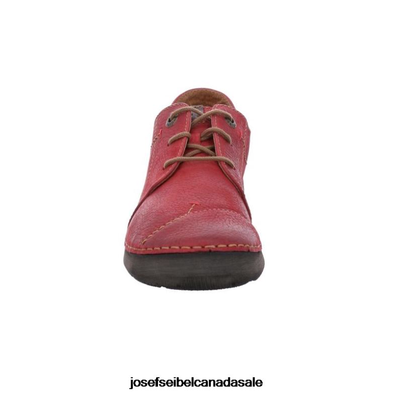 Women Josef Seibel Fergey 20 RED Lace-Up Shoes XP2NL23