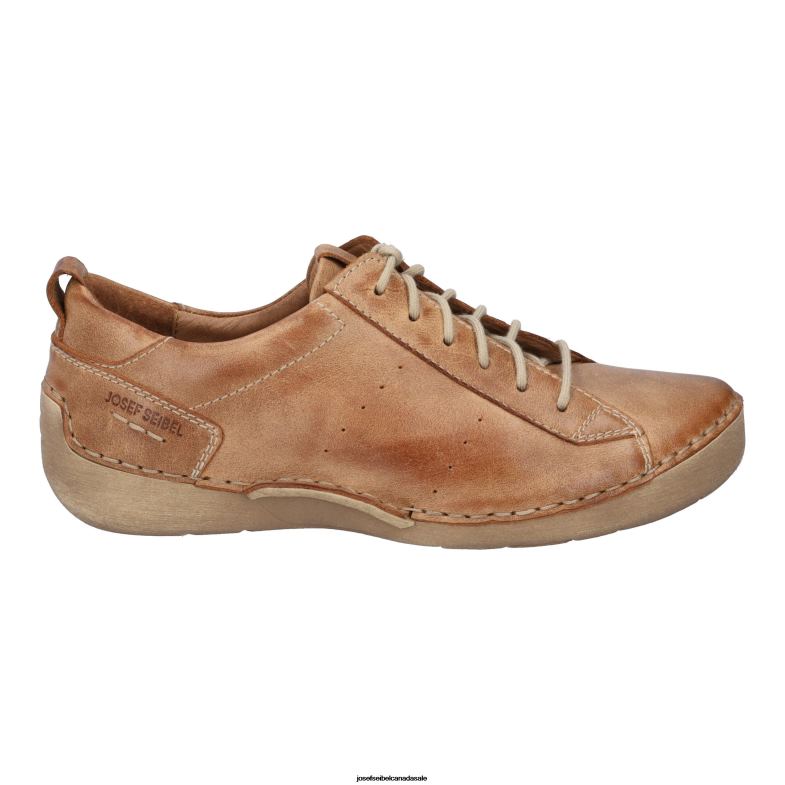 Women Josef Seibel Fergey 56 COGNAC Lace-Up Shoes XP2NL28