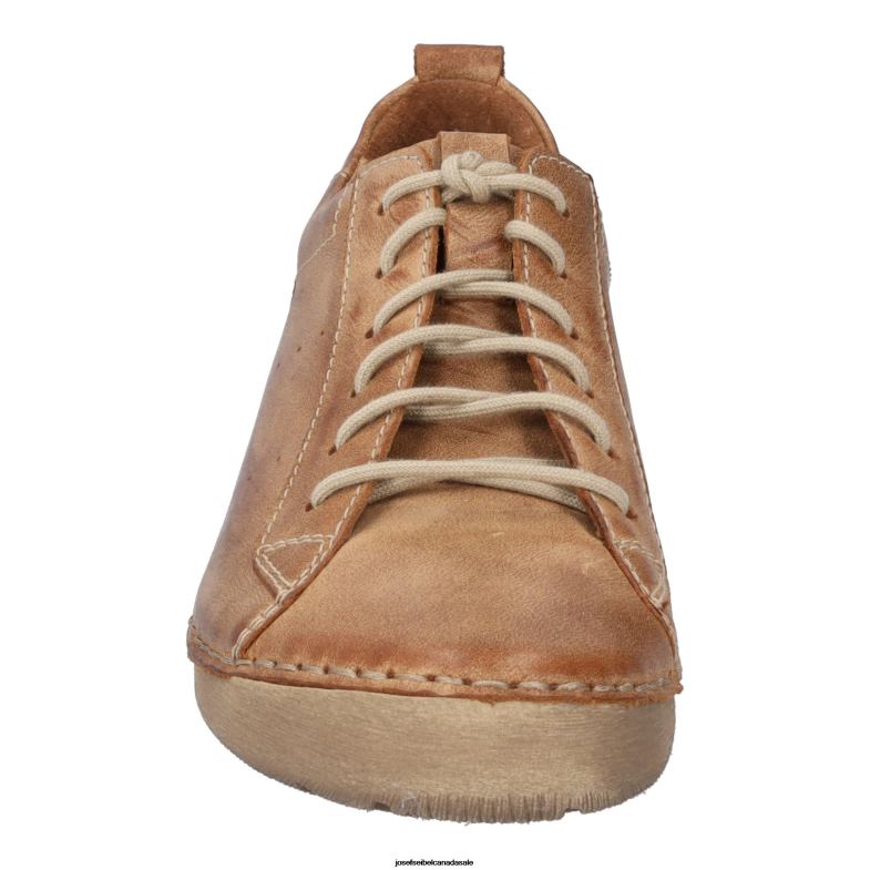 Women Josef Seibel Fergey 56 COGNAC Lace-Up Shoes XP2NL28