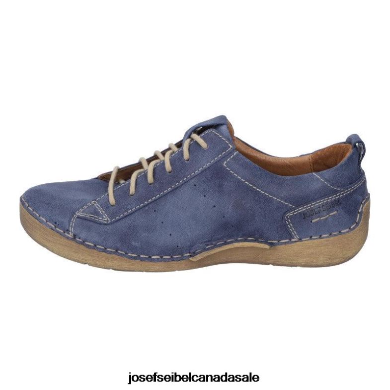Women Josef Seibel Fergey 56 OCEAN Lace-Up Shoes XP2NL29