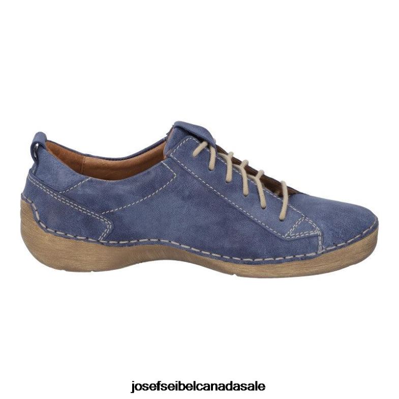 Women Josef Seibel Fergey 56 OCEAN Lace-Up Shoes XP2NL29