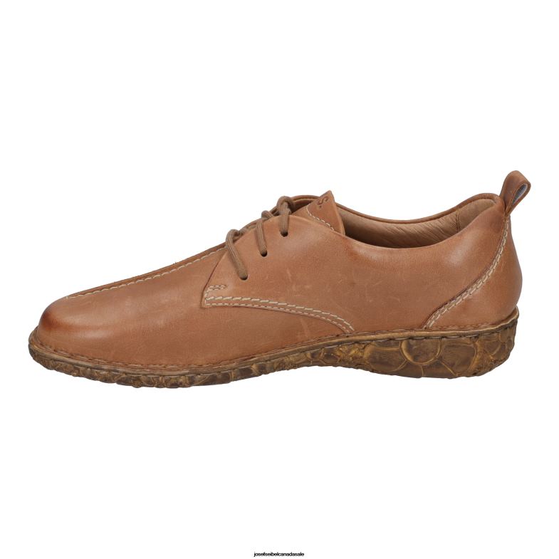 Women Josef Seibel Rosalie 50 CAMEL Lace-Up Shoes XP2NL167