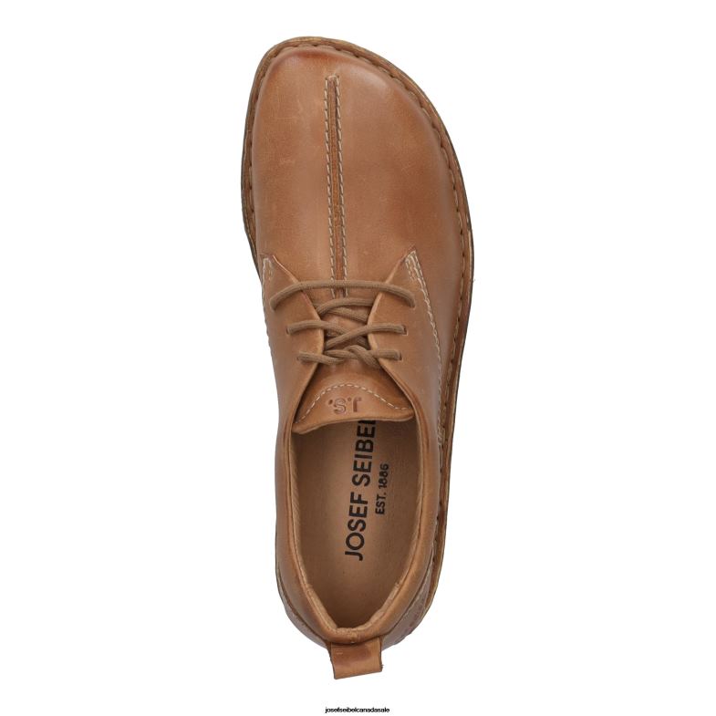 Women Josef Seibel Rosalie 50 CAMEL Lace-Up Shoes XP2NL167