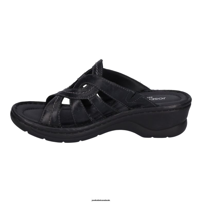 Women Josef Seibel Catalonia 01 BLACK Sandals XP2NL99