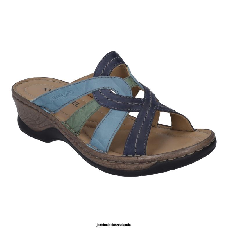 Women Josef Seibel Catalonia 01 DARK BLUE Sandals XP2NL101
