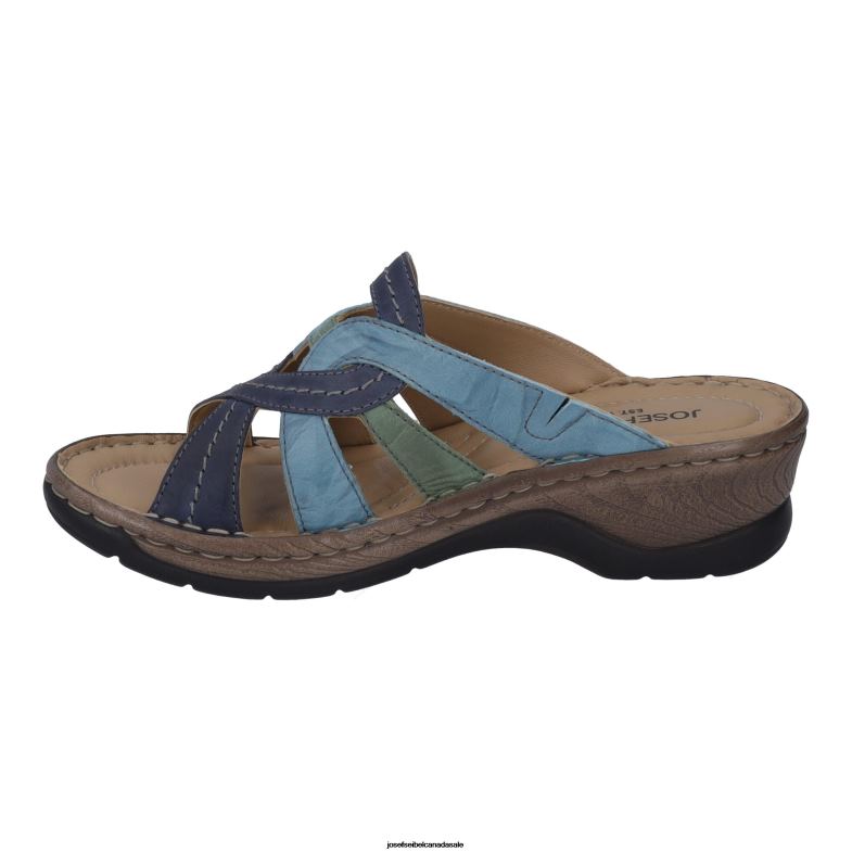 Women Josef Seibel Catalonia 01 DARK BLUE Sandals XP2NL101