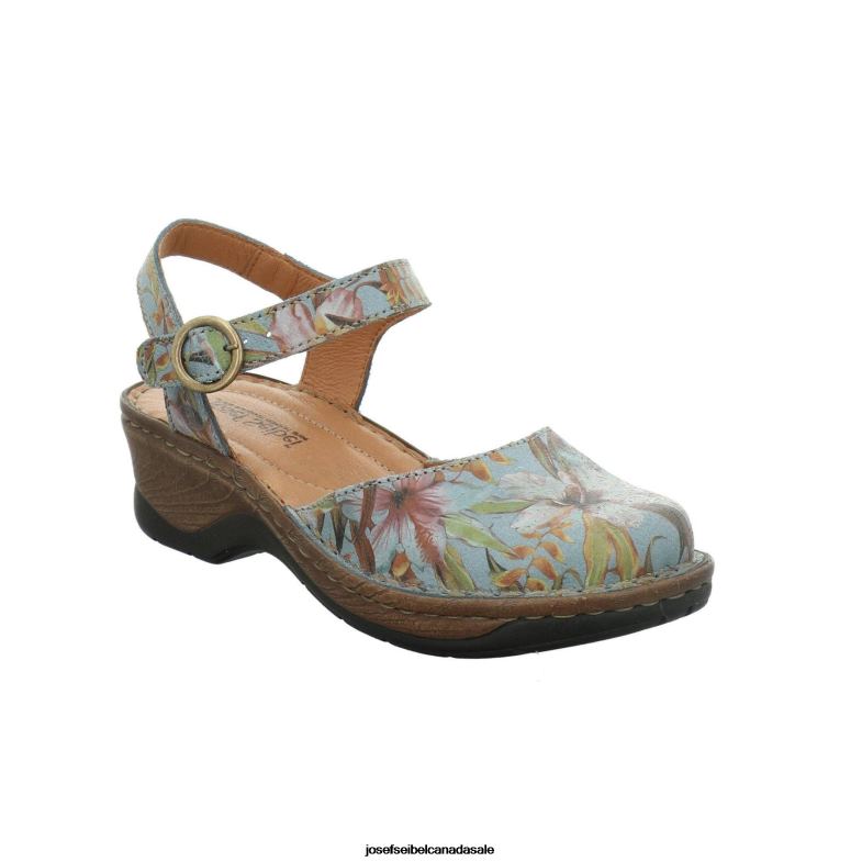 Women Josef Seibel Catalonia 61 JEANS Sandals XP2NL108