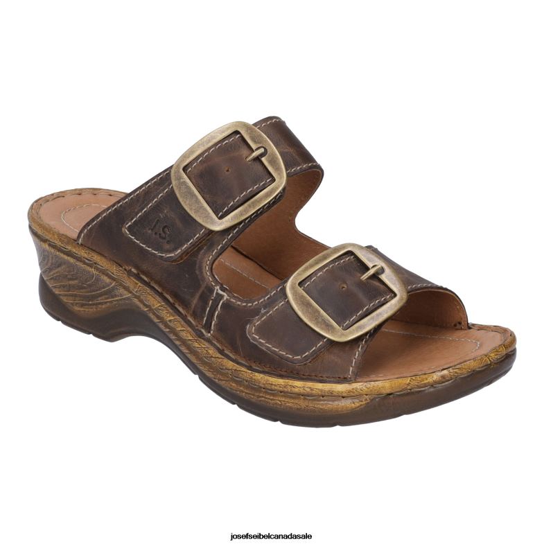 Women Josef Seibel Catalonia 76 BRANDY Sandals XP2NL91