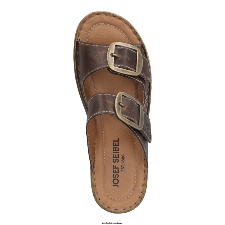 Women Josef Seibel Catalonia 76 BRANDY Sandals XP2NL91