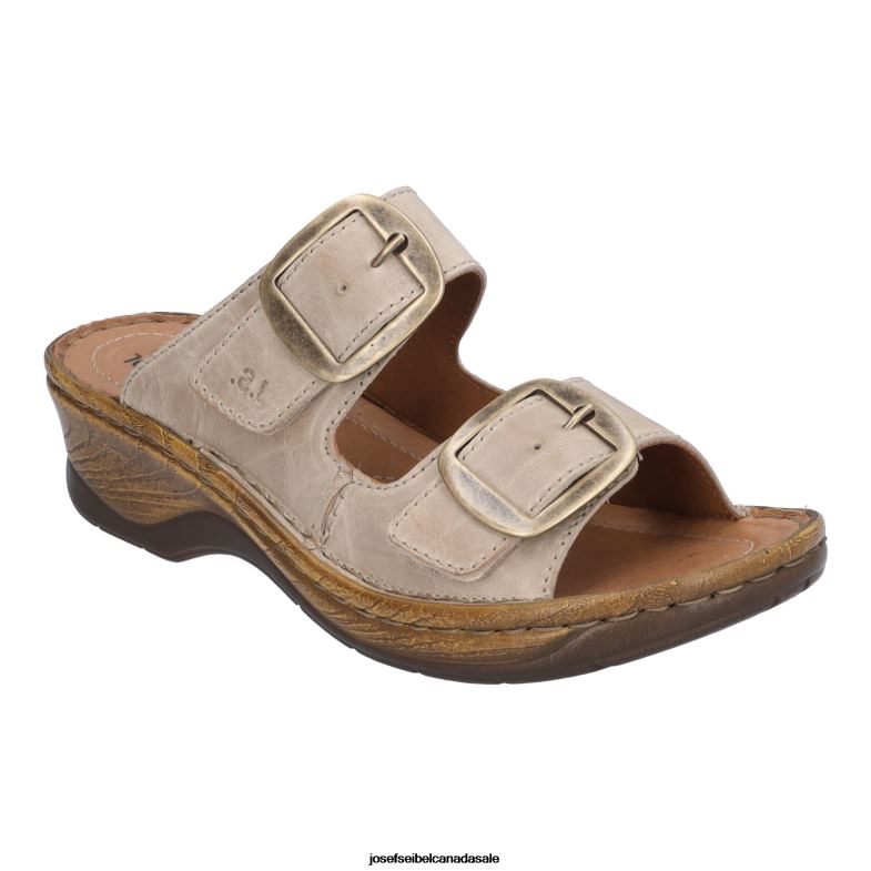 Women Josef Seibel Catalonia 76 CREME Sandals XP2NL92