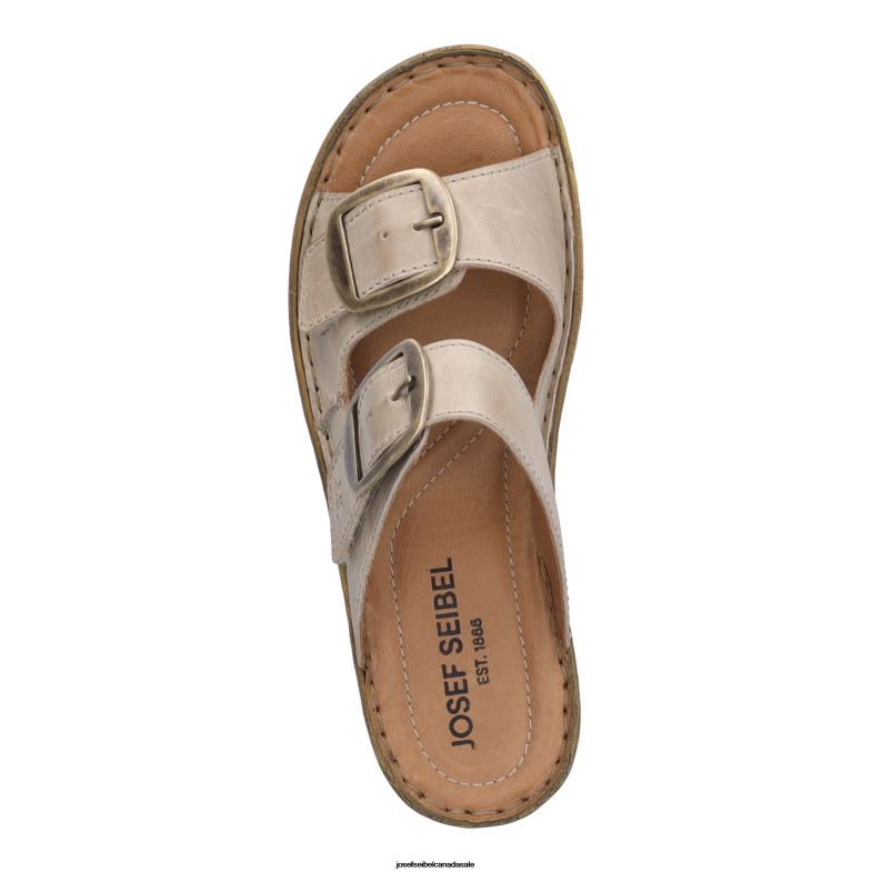 Women Josef Seibel Catalonia 76 CREME Sandals XP2NL92