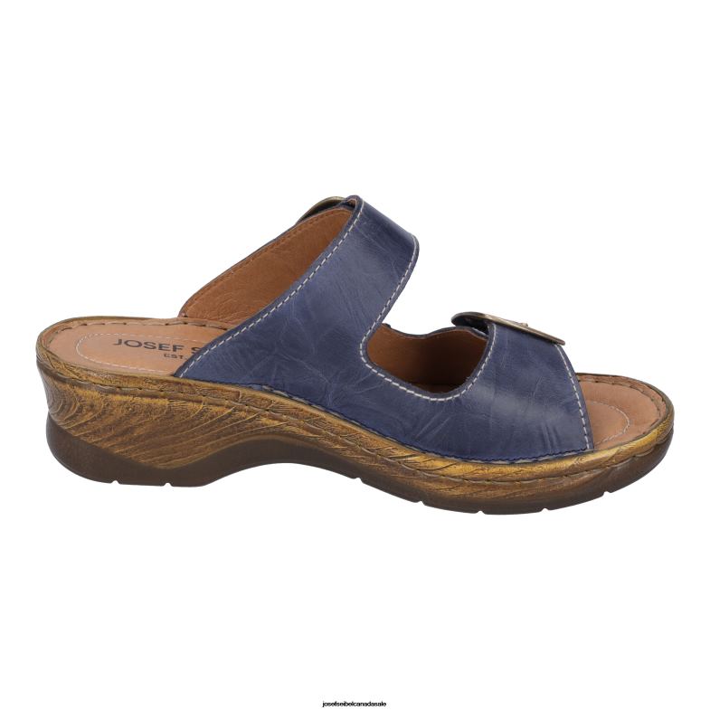 Women Josef Seibel Catalonia 76 DARK BLUE Sandals XP2NL94