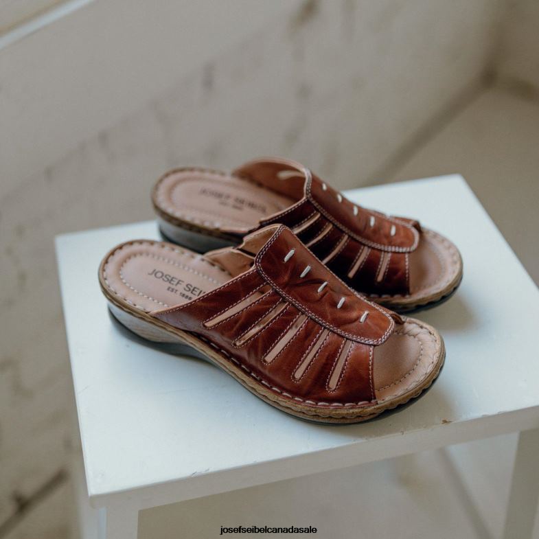 Women Josef Seibel Catalonia 77 BRANDY Sandals XP2NL80