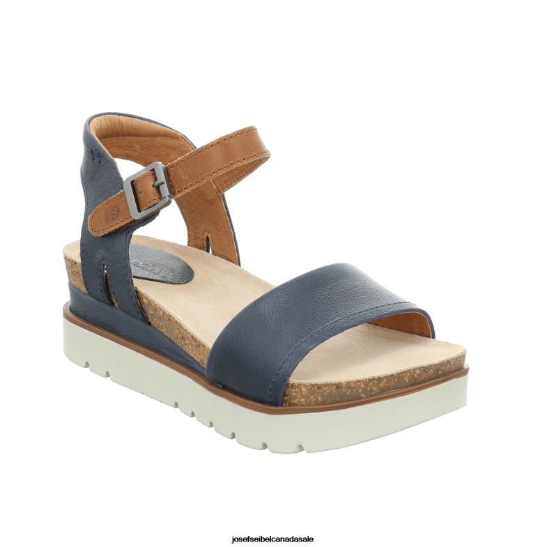 Women Josef Seibel Clea 01 JEANS Sandals XP2NL117