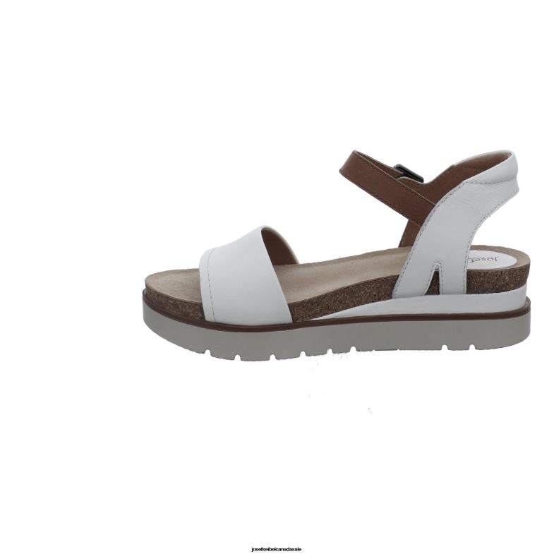 Women Josef Seibel Clea 01 WHITE Sandals XP2NL122