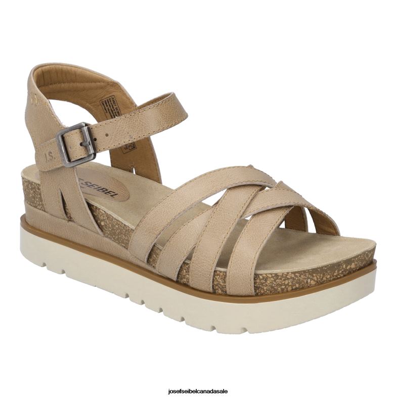 Women Josef Seibel Clea 14 CREME Sandals XP2NL96