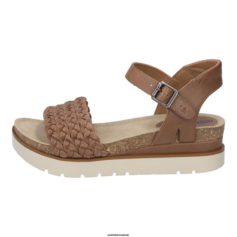 Women Josef Seibel Clea 16 CAMEL Sandals XP2NL63