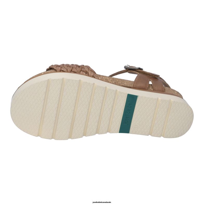 Women Josef Seibel Clea 16 CAMEL Sandals XP2NL63