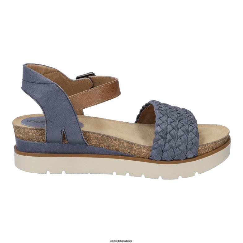 Women Josef Seibel Clea 16 JEANS Sandals XP2NL64