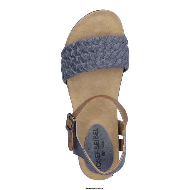 Women Josef Seibel Clea 16 JEANS Sandals XP2NL64