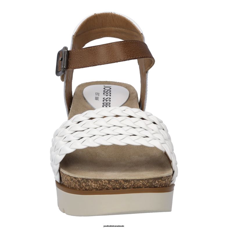 Women Josef Seibel Clea 16 WHITE Sandals XP2NL66