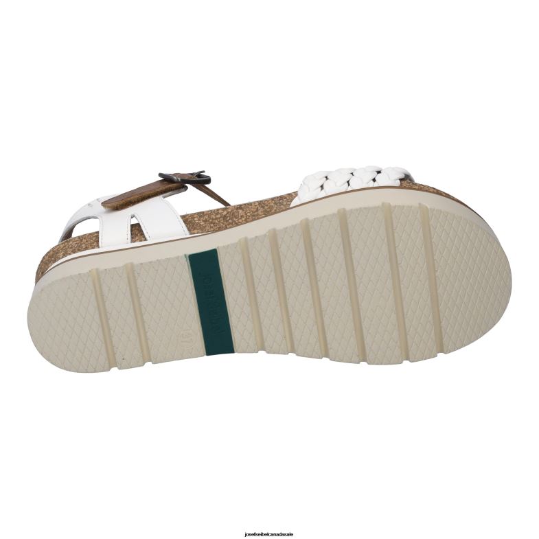 Women Josef Seibel Clea 16 WHITE Sandals XP2NL66