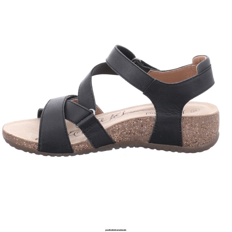 Women Josef Seibel Natalya 11 BLACK Sandals XP2NL112