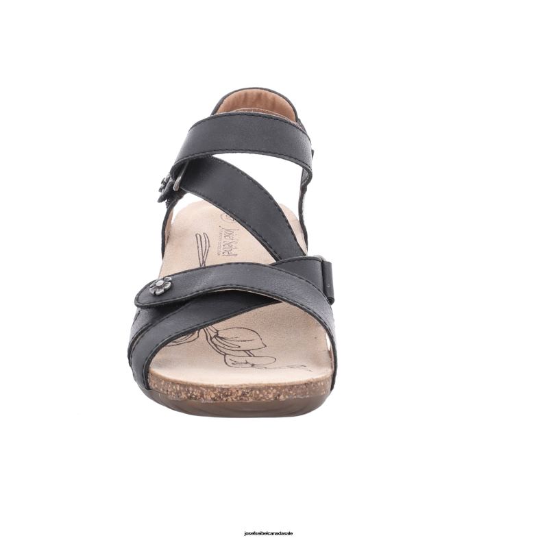 Women Josef Seibel Natalya 11 BLACK Sandals XP2NL112