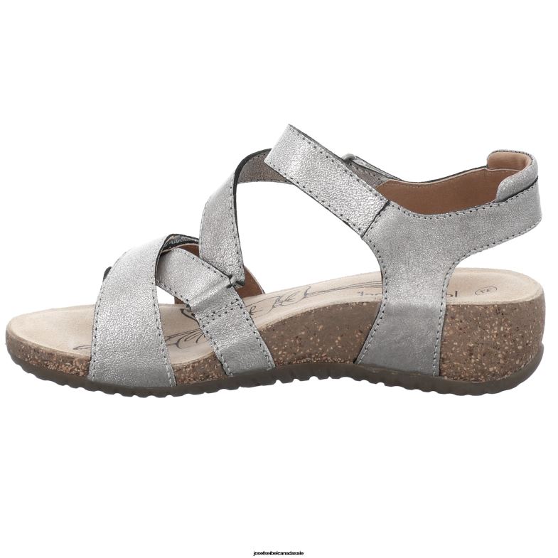 Women Josef Seibel Natalya 11 PLATIN Sandals XP2NL114
