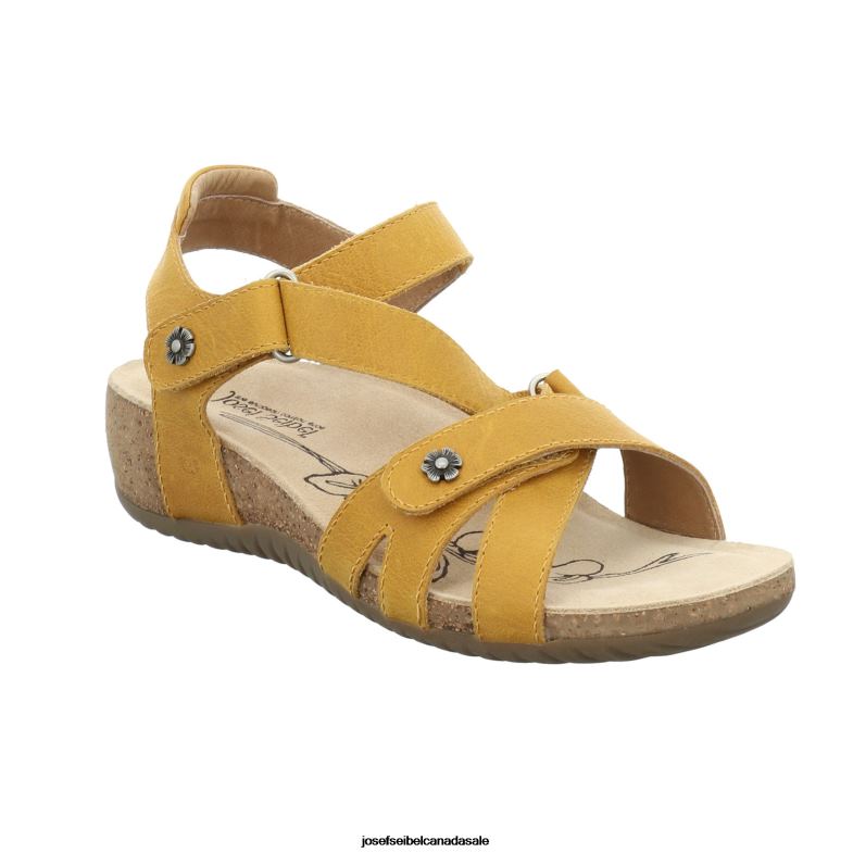 Women Josef Seibel Natalya 11 YELLOW Sandals XP2NL111