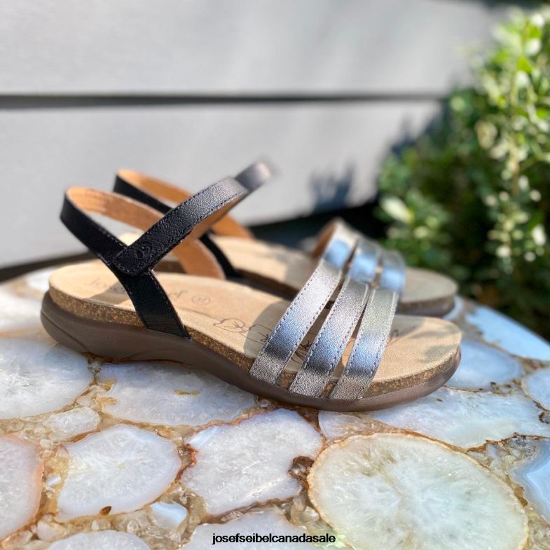 Women Josef Seibel Riley 01 BASALT Sandals XP2NL105