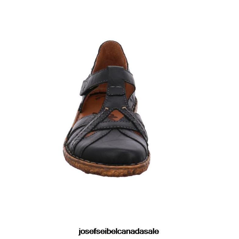 Women Josef Seibel Rosalie 29 BLACK Sandals XP2NL143
