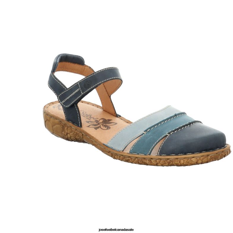 Women Josef Seibel Rosalie 44 OCEAN MULTI Sandals XP2NL137