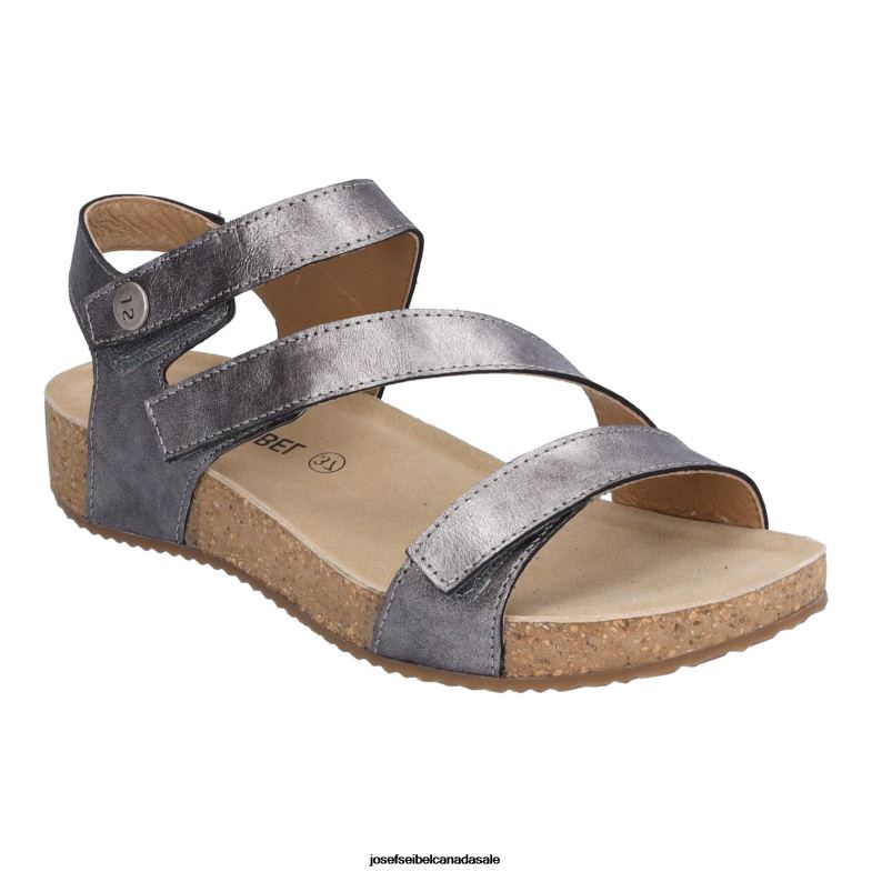 Women Josef Seibel Tonga 25 ANTHRAZIT Sandals XP2NL78