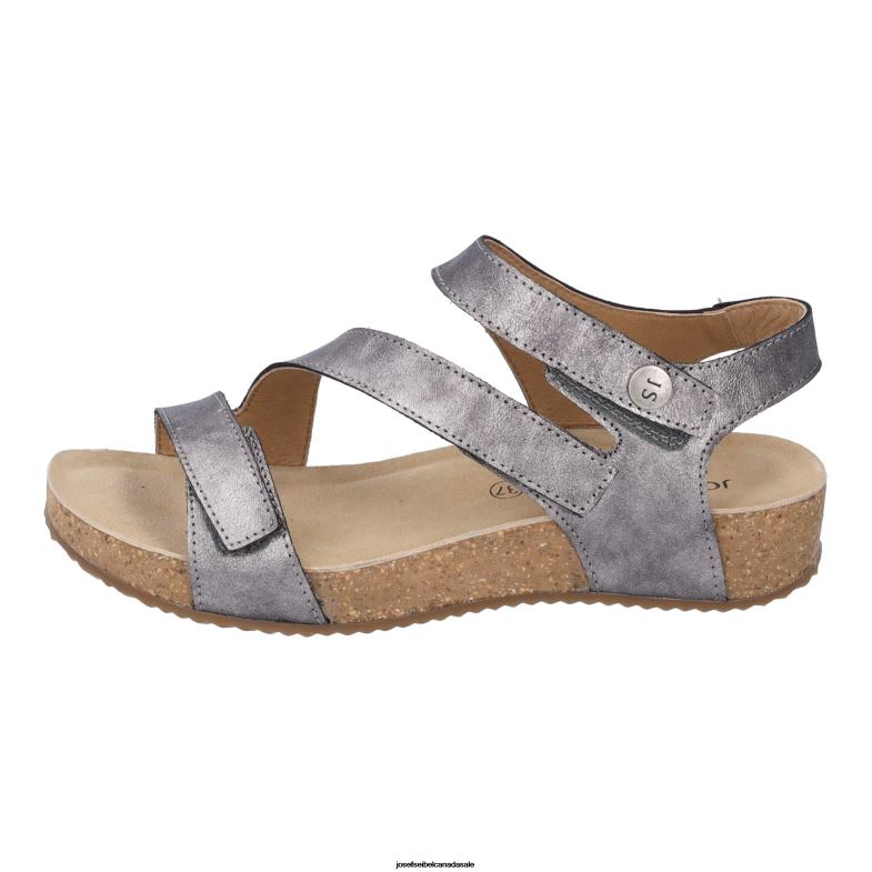 Women Josef Seibel Tonga 25 ANTHRAZIT Sandals XP2NL78
