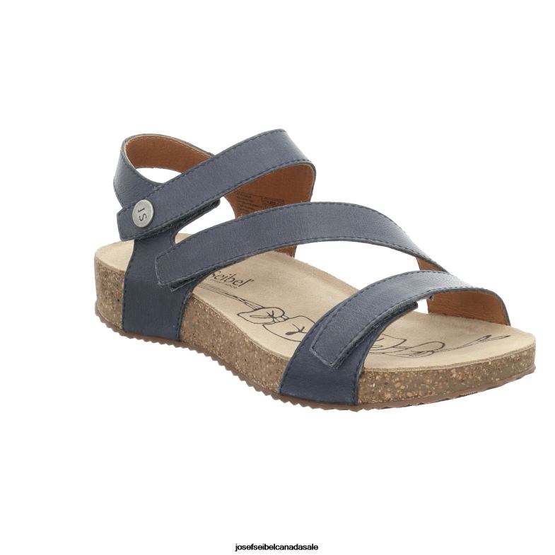 Women Josef Seibel Tonga 25 JEANS Sandals XP2NL75